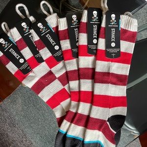 4 Stance Holiday Stockings ❤️🤍🖤